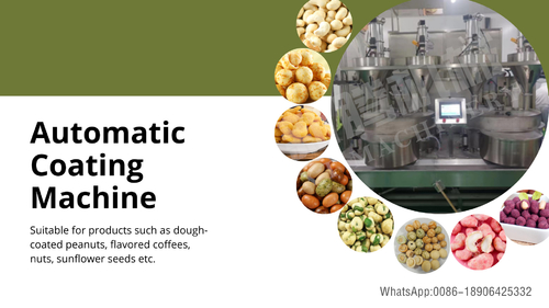 Latest company news about automatische notencoatingsmachine