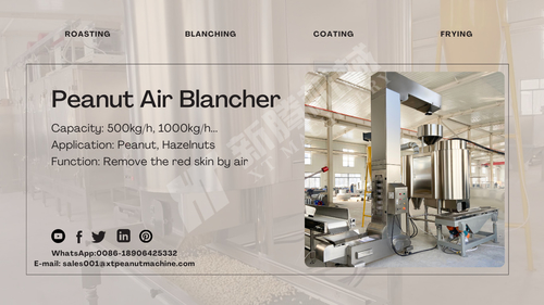 Latest company news about Peanut Air Blanching Machine --Een nieuwe keuze voor de peanut blanching industrie