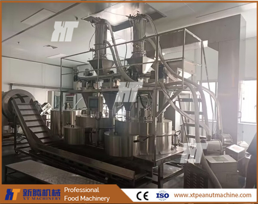 Goede prijs. PLC Controller Automatische Peanut Coating Machine Peanut Coater Peanut Burger Machine online
