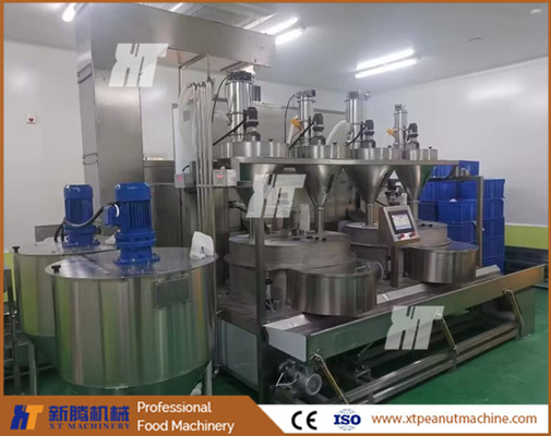 Goede prijs. PLC Controller Automatische Peanut Coating Machine Peanut Coater Peanut Burger Machine online