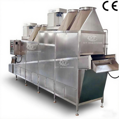 Goede prijs. 600 kg Notenrooster en koeler voor het roosteren van amandelenhazelnoten en macadamia-noten online