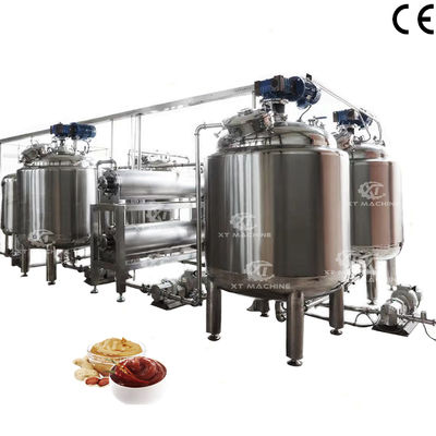 Goede prijs. 400L Volume Aangepaste Verwerkingscapaciteit Verwarmings- en Isolatiemengtank voor Amandelboter Pindakaas online