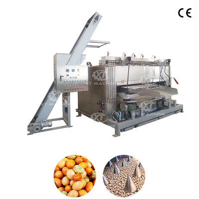 Goede prijs. 50-100 kg/uur Capaciteit Noot Swing Roaster Machine Peanut Oven met 304 roestvrij staal constructie online