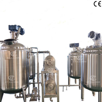 Goede prijs. Industrial Emulsifying Mixing tank Peanut Butter Blending/De-gassing Tank online