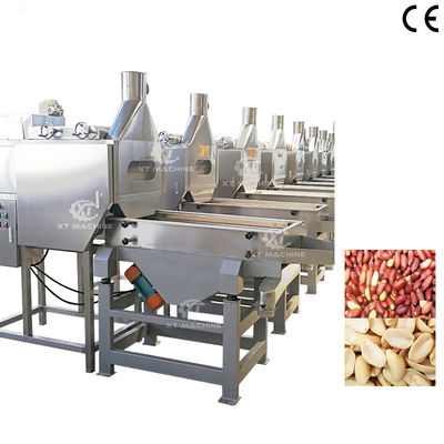 Goede prijs. Stainless Steel 304 Peanut Slitting and Blanching Machine for Blanched Peanut Output in Food Application online