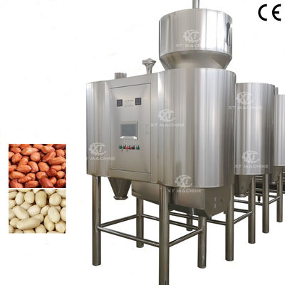 Goede prijs. High Blanching Rate Pneumatic Air Peanut Peeling Machine 1000kg/h Blanched Peanut Making Machine online