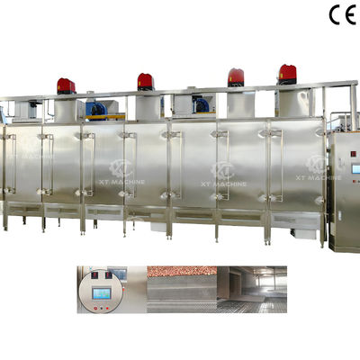 Goede prijs. Adjustable Temperature Belt Type Peanut Roasting Machine with Powerful Cooling Function online
