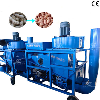 Goede prijs. Factory Supply 800-5000kg/h Fully Automatic Small Peanut Shelling Machine Groundnut Husk Removing Machine online