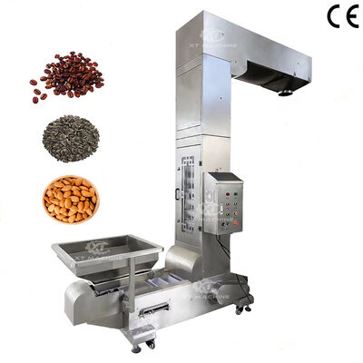 Goede prijs. Industriële automatische riemenvoertuig Z-type voedingsapparatuur voor granen snacks noten Verticale hefvoertuig online