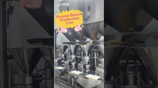 Hoe wordt pindakaas gemaakt? Deze video bevat de antwoorden die u nodig heeft. #machine#pindakaas#pinda
