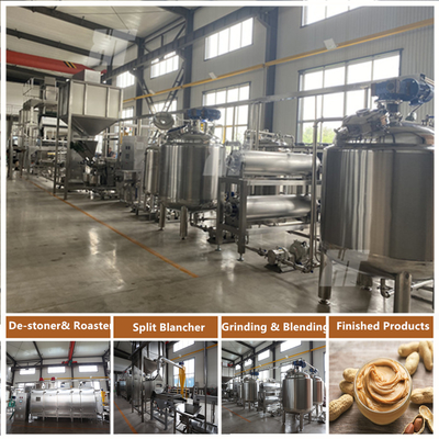 Goede prijs. LNG Peanut Butter Grinder Commerciële 700 kg/u Pindakaas Productie Machine online