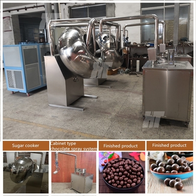Goede prijs. Food Grade 304 Chocolade Coating Machine 70 kg Snoep Panning Machine Met Polish online
