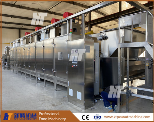 Goede prijs. 14.6kw Automatische Noten Koffiebrander Machine Pompoen Zaad Pecannoten Roosteren Machine online