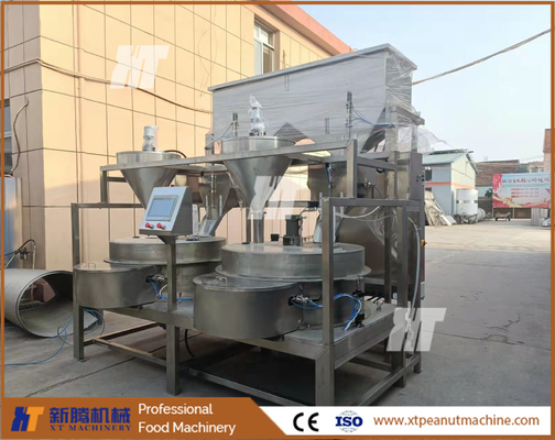 Goede prijs. Amandel Pinda Burger Making Machine Cashew Automatische Noten Coating Machine online