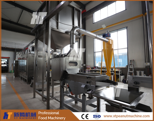 Goede prijs. Pindaverwerkingsmachines splitsen 3.37kw Auto Pindahuidverwijderingsmachine online