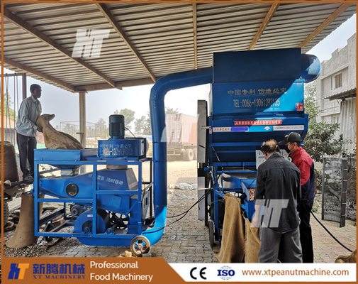 Goede prijs. Carbon Steel Peanut Shelling Machine Elektrische Arachide Shell Verwijdering Machine online