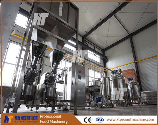 Goede prijs. Food Grade 304 Pindakaas Productielijn 400 kg Pindakaas Slijpmachine online