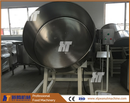 Goede prijs. 100 kg/u Automatische Pinda Coating Machine Hazel Roterende Pinda Verwerkingsmachine online