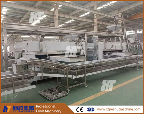 Fabrieksvoorziening Gecoat Peanut Roaster Flatbed Oven