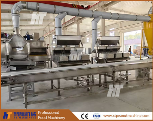 Goede prijs. 600 kg/u Pinda Blanching Machine Hazelnoot Geroosterde Pinda Peeling Machine online