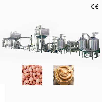 PLC-apparaat voor het verwerken van pindakaas 1000 kg/h-5000 kg/h
