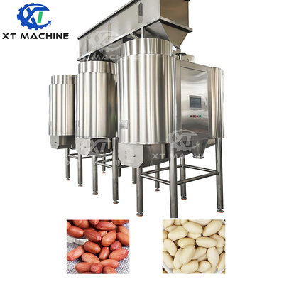 Fabrieksdirectverkoop Gebrande pinda's Blanchenmachine Hazelnoot Blanchenmachine Pinda's Schillenmachine