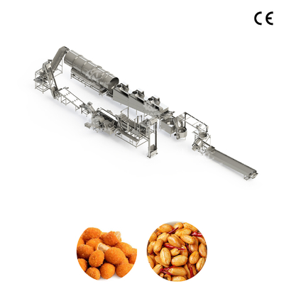 Industriële noot frituremachine pinda frituremachine cashew frituremachine productielijn