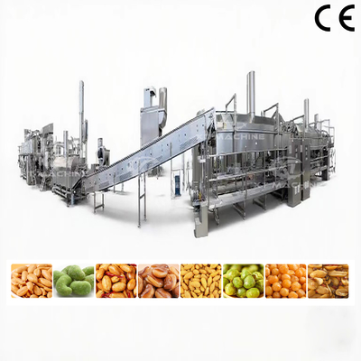 Goede prijs. Volautomatische continue frituurmachine voor de productie van pinda's/cashewnoten/brede bonen online