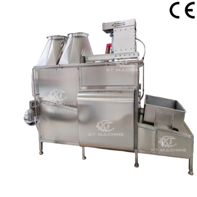 Goede prijs. 600-1800 kg/uur Vermogen S304 roestvrij staal pinda-koelconveyor systeem online