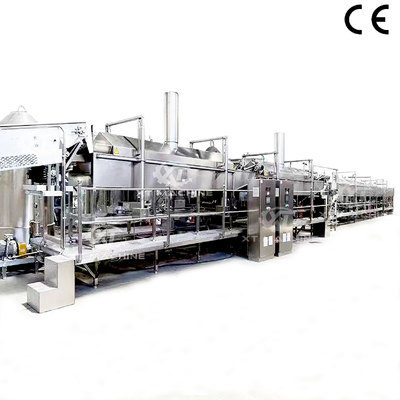 Goede prijs. Roestvrijstalen continue cornflakes, noten en pinda's frituurmachine met grote capaciteit en CE-certificering online