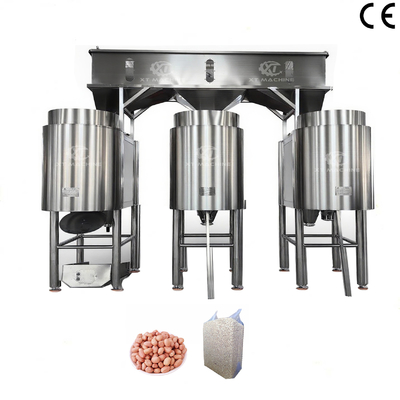 PLC-gecontroleerde pinda-luchtblankmachine pinda-schillenverwerkingsproductielijn