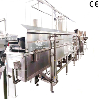 Goede prijs. Fabrieken voor notenverwerking geavanceerde automatische continue frituurmachine voor de productie van tuinbonen, cashewnoten en pinda's online