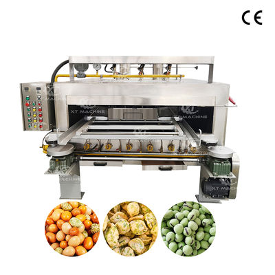 Goede prijs. PLC Control Japanse bonen Swing Oven Coated Peanut Swing Roaster voor noten met 50-100kg/h Capaciteit online