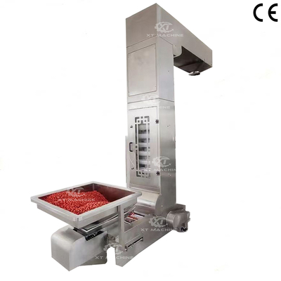 Goede prijs. Voedingsmiddelenkwaliteit roestvrij staal 304 1000 kg/uur Z-type liftconveyor Verticale overdrachtsverpakkingslijn voor fruit/groenten/granen/noten online