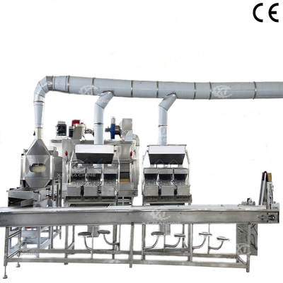SUS304 Industriële Transportband met Variabele Snelheid 500kg/u
