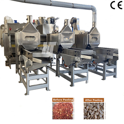 Goede prijs. 600-800kg/h Peanut Blanching Machine with 98-99% Peeling Rate online