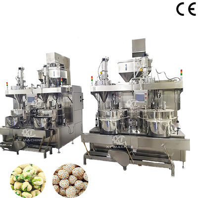 Goede prijs. Dubbele Station Pinda Coating Machine 600-800kg/u voor Snackvoedsel online