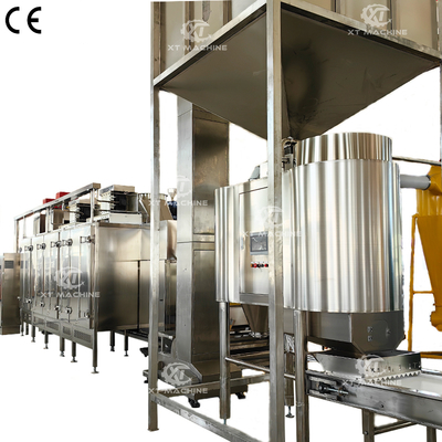 Goede prijs. Blanching pinda productielijn 1000kg/u-2000kg/u 98% breuksnelheid online