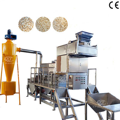Goede prijs. Vierfasige noten hakmachine met LNG/LPG gasverwarming Amandelbreker voor pinda's Amandelen Cashews online