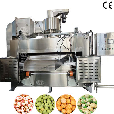 SUS304 Gecoate Noten Swing Roaster met PLC-besturing voor 200kg/h-300kg/h Noten Bakoven
