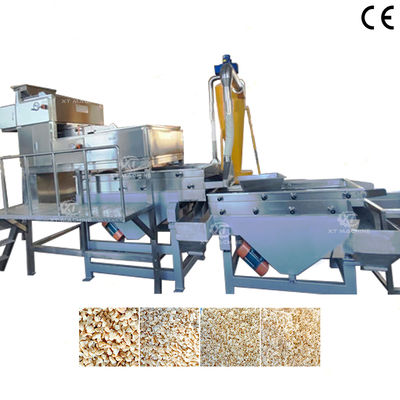 Elektrisch aangedreven, geruisarme pinda-/cashew hakmachine met een capaciteit van 500 kg/uur voor voedselverwerking