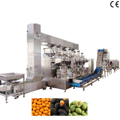 Goede prijs. SUS304 Notencoating Frying Equipment met PLC Control Fried Coated Peanut Production Line voor voedselverwerkende installaties online