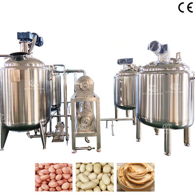 Goede prijs. SS304 Food Grade Pinda Moer Boter Mengtank 200L-1000L Koel-/ontgassingtank voor industrieel gebruik in levensmiddelen online