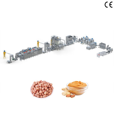 Goede prijs. Machine voor het maken van pindakaas met hoge capaciteit Productielijn voor amandelboter met 1000 kg/h-2000 kg/h Nootboterverwerkingsinstallatie online
