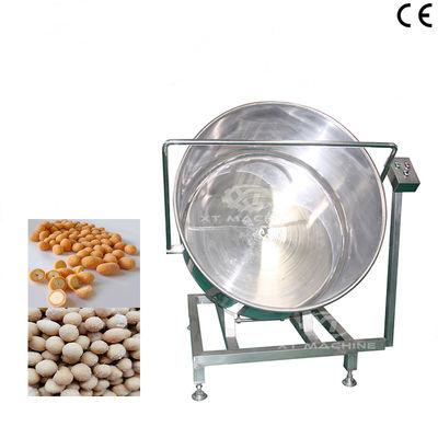 Goede prijs. Portionele poederbedekkingsmachine SUS304 35-40 kg/partij, apparaat voor pinda's online