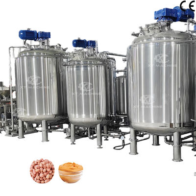 Goede prijs. Volledig automatische pindakaas/mondakaas mengmachine/ontgassing tank/koeling online