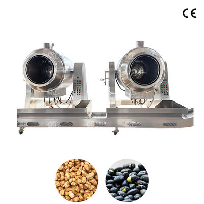 Goede prijs. Grote capaciteit 70 kg per partij Zaadtrommel Roostermachine Gasverwarming Suikercoating en Verwarming Machine online