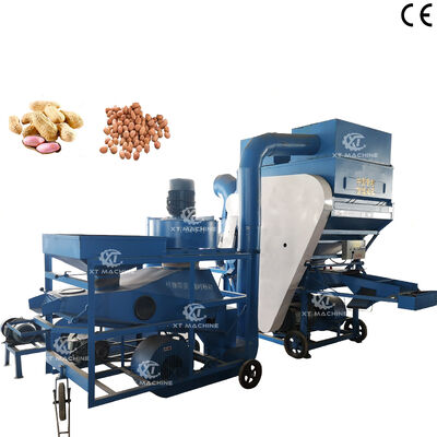 Goede prijs. Volledig geautomatiseerde machine voor het pellen van pistachenoten, apparatuur voor het verwijderen van de schil van pistachenoten, productiecapaciteit 2000-5000 kg/u online