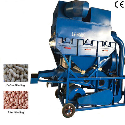 Goede prijs. Hoge efficiëntie Hoge schelpersnelheid 2000 kg/uur Carbon Steel Groentjesschelmachine Groentjesschelmachine voor industrieel gebruik online