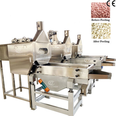 Goede prijs. Stainless Steel 304 Peanut Slitting and Blanching Machine for Blanched Peanut Output in Food Application online